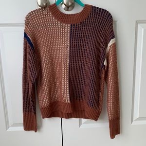 Brown Mitch Match Sweater